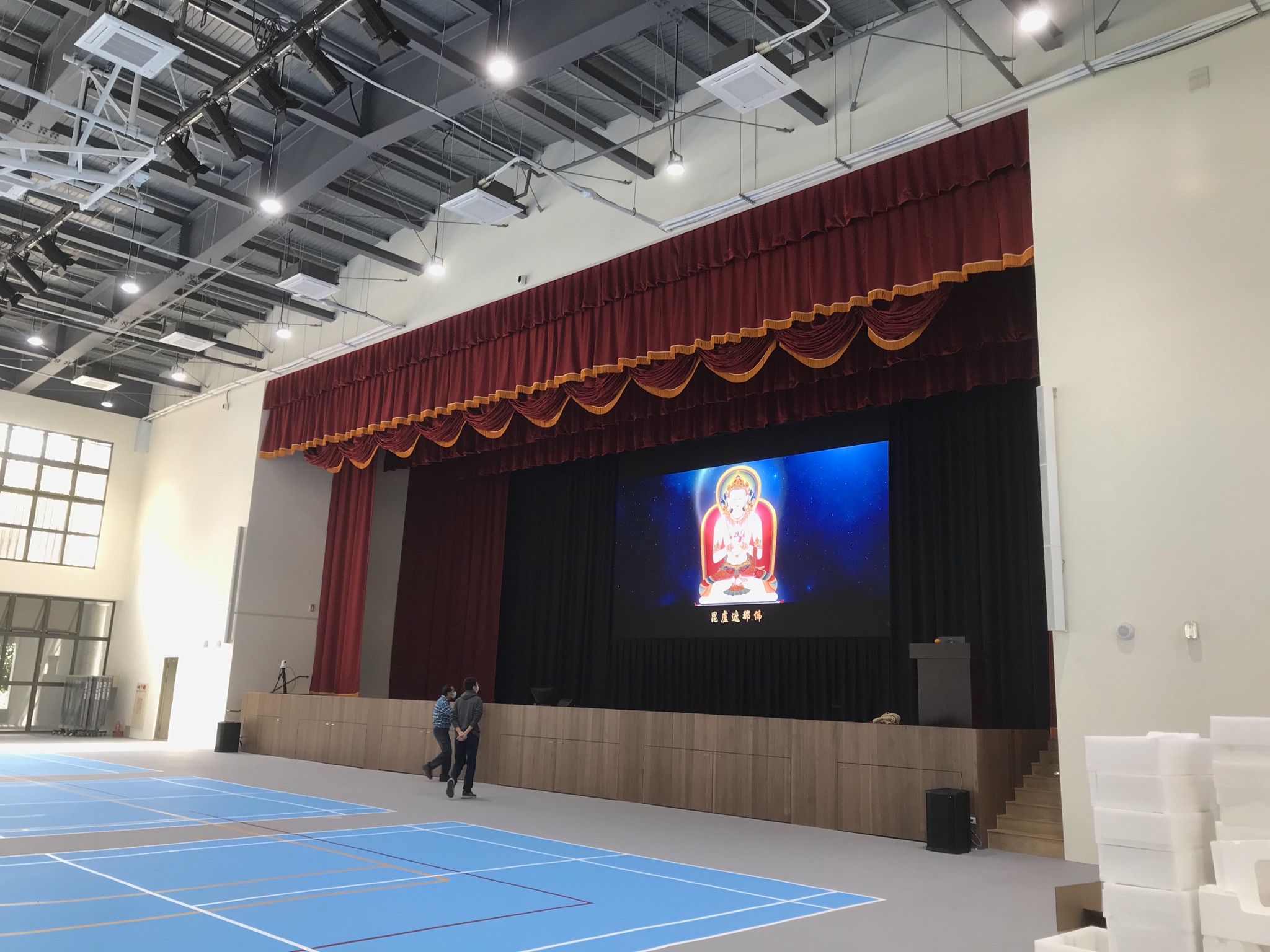 雲林古坑福智國小演藝廳